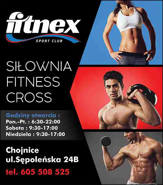 SPORT CLUB "FITNEX" - siłownie CHOJNICE siłownie CHOJNICE